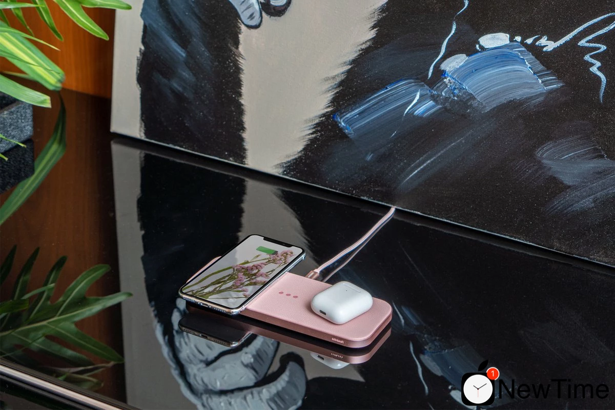 Беспроводное зарядное устройство Courant Catch 2 Multi Fast Wireless Charger Dusty Rose (CR-C2-RS-RS)